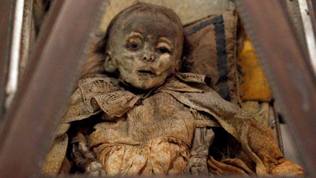 Decenas de niños fueron momificados en Italia y los científicos esperan descubrir por qué