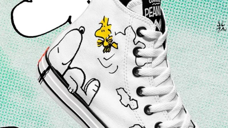 Converse se alía con Snoopy para darle alegría a tu calzado